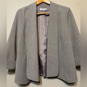 KASPER 3/4 Sleeve Tan Blazer